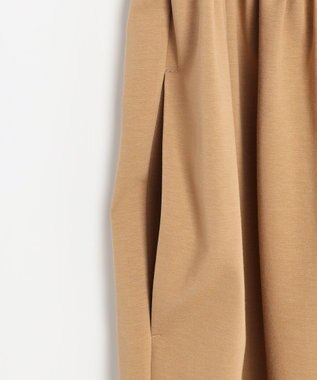 #Newans 【洗える】コクーンシルエットロングワンピース ベージュ