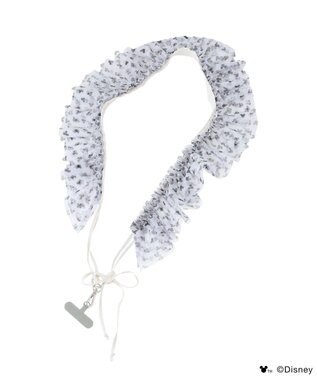 Green Parks ミッキー＆フレンズ／２ＷＡＹチュールスマホショルダー White