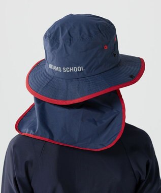 BEAMS SCHOOL マリンハット キッズ ネイビー