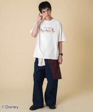 WEGO 【新柄追加/ユニセックス着用アイテム/SMLサイズ展開】DISNEY/グラフィックT（S） 柄7