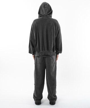 WEGO 【ユニセックス着用ITEM】バルーン3Dスウェットパンツ ブラックその他