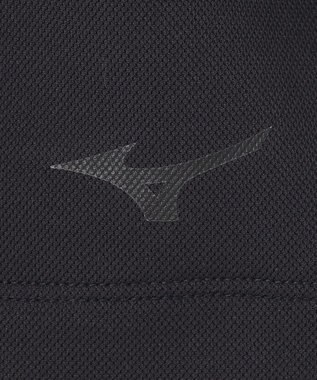 UNFILO 【ミズノ×UNFILOコラボ】ヘンリーネック シャツ ブラック