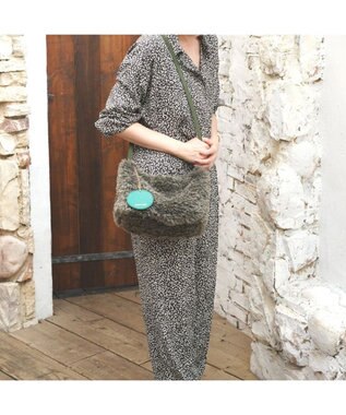 Regalo Felice 【エコファー / 日本製】ショルダー / REGALO GR(グリーン）