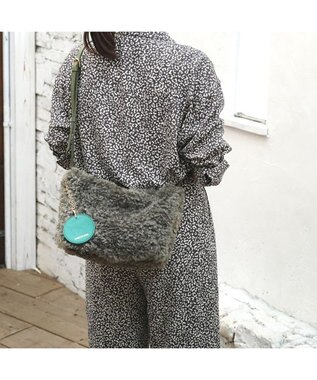 Regalo Felice 【エコファー / 日本製】ショルダー / REGALO GR(グリーン）