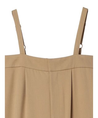 Green Parks armonia. ハイライズドサロペットパンツ Beige