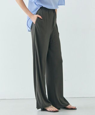 BEIGE， MELLE / ハイストレッチイージーパンツ Khaki