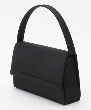 組曲 NOIR 【定番】シンプル横ハンドバッグ ブラック系