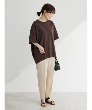 Green Parks 接触冷感　テーパードパンツ Light Beige