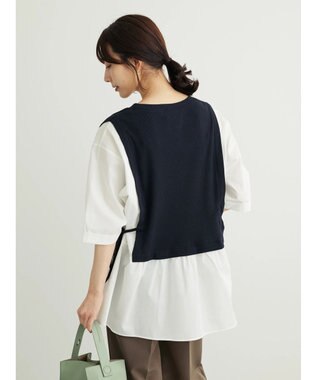 Green Parks テレコドッキングチュニック２ Black