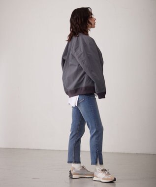 J.PRESS YORK STREET 【UNISEX】MA-1 ブルゾン グレー系