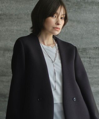 パールメタルネックレス