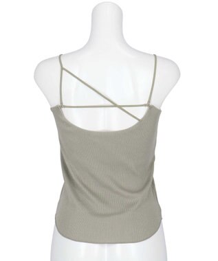 AMPHI カップ付きインナー 【ブラトップ】 キャミソール 上向きで立体的なバストシルエット しめつけ感が少ない 脇スッキリ JWG100 アンフィ／ワコール グレー