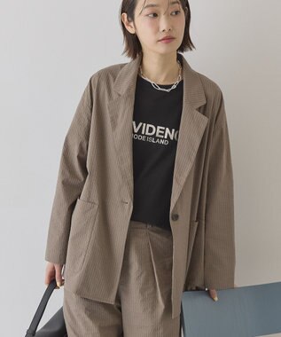 AMERICAN HOLIC サッカールーズジャケット Beige