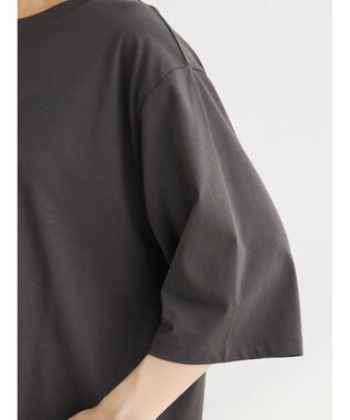 Green Parks 汗じみ防止５分袖チュニック Off White