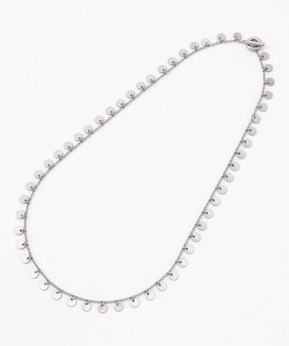 自由区 ラウンドグレイン ネックレス マットシルバー