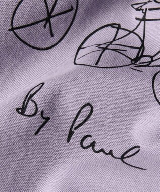 Paul Smith Drawn by Paul Cycling Tシャツ ライラック