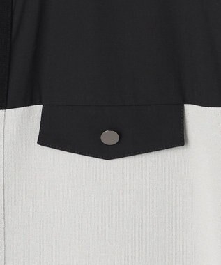 ICB L クリアレーヨンストレッチ ニットワンピース オリーブグレー