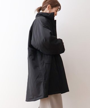 AMERICAN HOLIC 軽ポカ撥水加工オーバーサイズコート Black