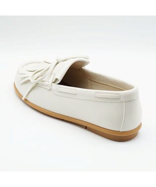 APOM フリンジモカシン15 アイボリー