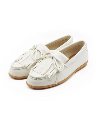 APOM フリンジモカシン15 アイボリー