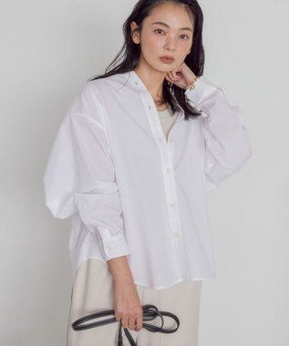 AMERICAN HOLIC イージーケアブロードシャツ Off White