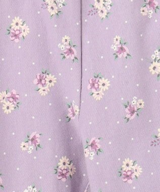 ANY KIDS 7daysガーリーパンツ(カットソー) ラベンダー花柄