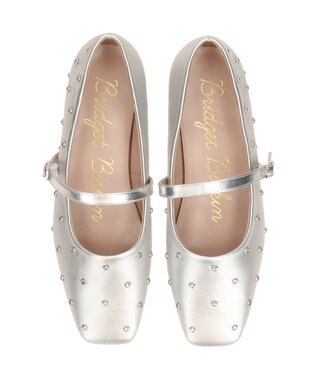 Bridget Birkin 【Bridget Birkin】ドットビジューメリージェーンシューズ シルバー