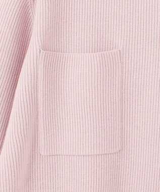 ICB 【WEB限定・洗える】ウールポリエステル クルーネックプルオーバー ピンク系