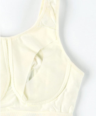 WACOAL 【ナイトアップブラ】 動画クリエイター nanakoななこさんコラボカラー登場 ナイトブラ 就寝時用 3Lまで対応 大きいサイズ ノンワイヤー レディース BRA164 /ワコール イエロー