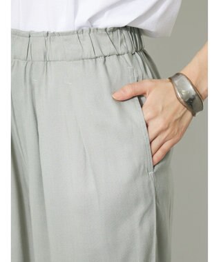 CRAFT STANDARD BOUTIQUE レーヨンワイドパンツ Black