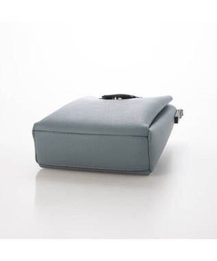 UNBILLION 【テレビ ドラマ着用アイテム】カシュカシュ cachecache / 3つ口縦型ショルダーバッグ ブルー