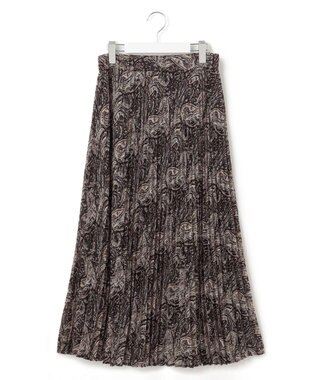 J.PRESS YORK STREET 【WOMEN】エアリープリーツ デザインスカート ブラック系5