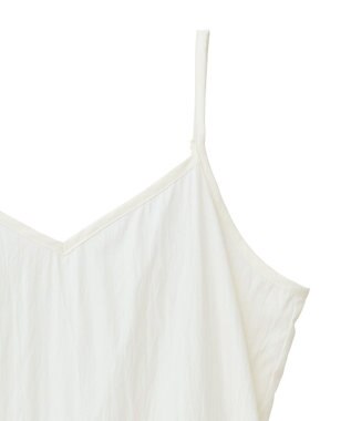 earth music&ecology 裾フリルキャミワンピース Off White