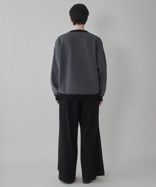 WEGO クリアライトリバーシブルプルオーバー ブラック