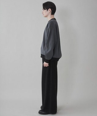 WEGO クリアライトリバーシブルプルオーバー ブラック