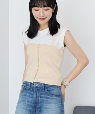 AMERICAN HOLIC 【2WAY】ニットチューブトップ