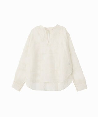 AMERICAN HOLIC スキッパーレースブラウス Off White