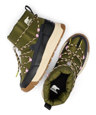 SOREL SOREL/ ウィットニー3 スリッポンウォータープルーフ /ソレル Utility Green、 Black