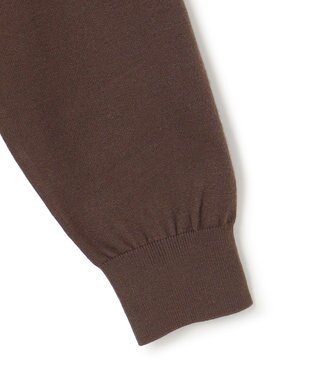 J.PRESS MEN 【FLEX YARN】ケーブルニット ブラウン系