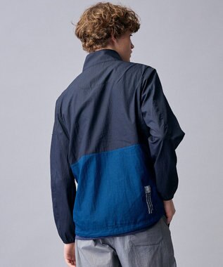 JOSEPH ABBOUD MOUNTAIN 【軽量/ECO撥水/ポケッタブル】ナイロンフライリップ ブルゾン ダルブルー系7