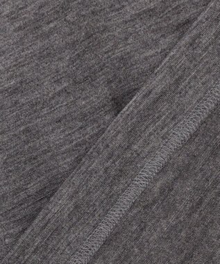 JOSEPH ABBOUD 【ふっくらあたたかウール100％】ウールダディポロシャツ ライトグレー系