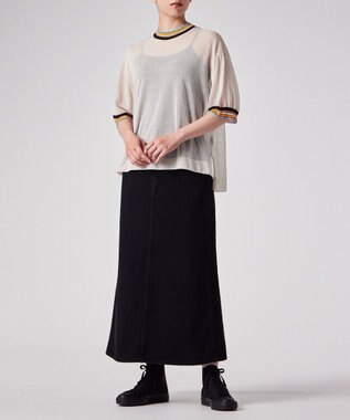 Paul Smith リブストライプ シアーニット エクリュ