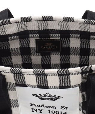 TOCCA 【WEB＆一部店舗限定】TOCCA AVENUE CANVASTOTE キャンバス トートバッグ ブラック系5