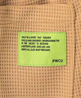 PW CIRCULUS 【GOLF OUT掲載アイテム】【MEN】ワッフルカーゴショーツ ゴルフ ベージュ系