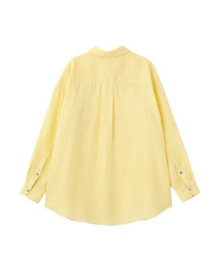 YECCA VECCA 3wayフレンチリネンシャツ Yellow