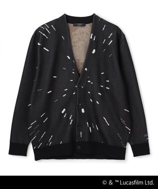 JOSEPH HOMME 【WEB限定】【スター・ウォーズ 】 JOSEPH HOMME スター・ウォーズ / ジャガードカーディガン ブラック系