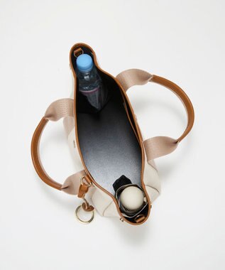 TOPKAPI 【Breath TOPKAPI】SCOTCH GRAIN スコッチグレイン 2way ミニ トートバッグ チャーム付き　 ペールベージュ