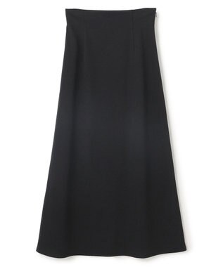 ダブルフェイスジャージー フレアスカート