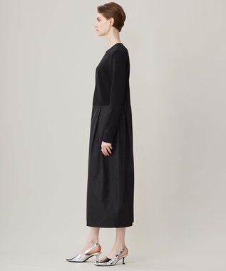 ICB 【洗える】 メモリーコンビドレス ブラック系