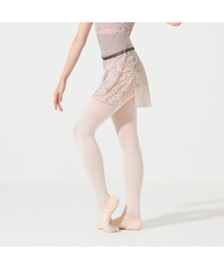 Chacott 【MAY NAGAHISA】ジュニア スカート ピンクプリント